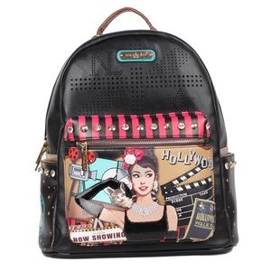 NICOLE LEE HOLLYWOOD STAR PRINT BACK PACK